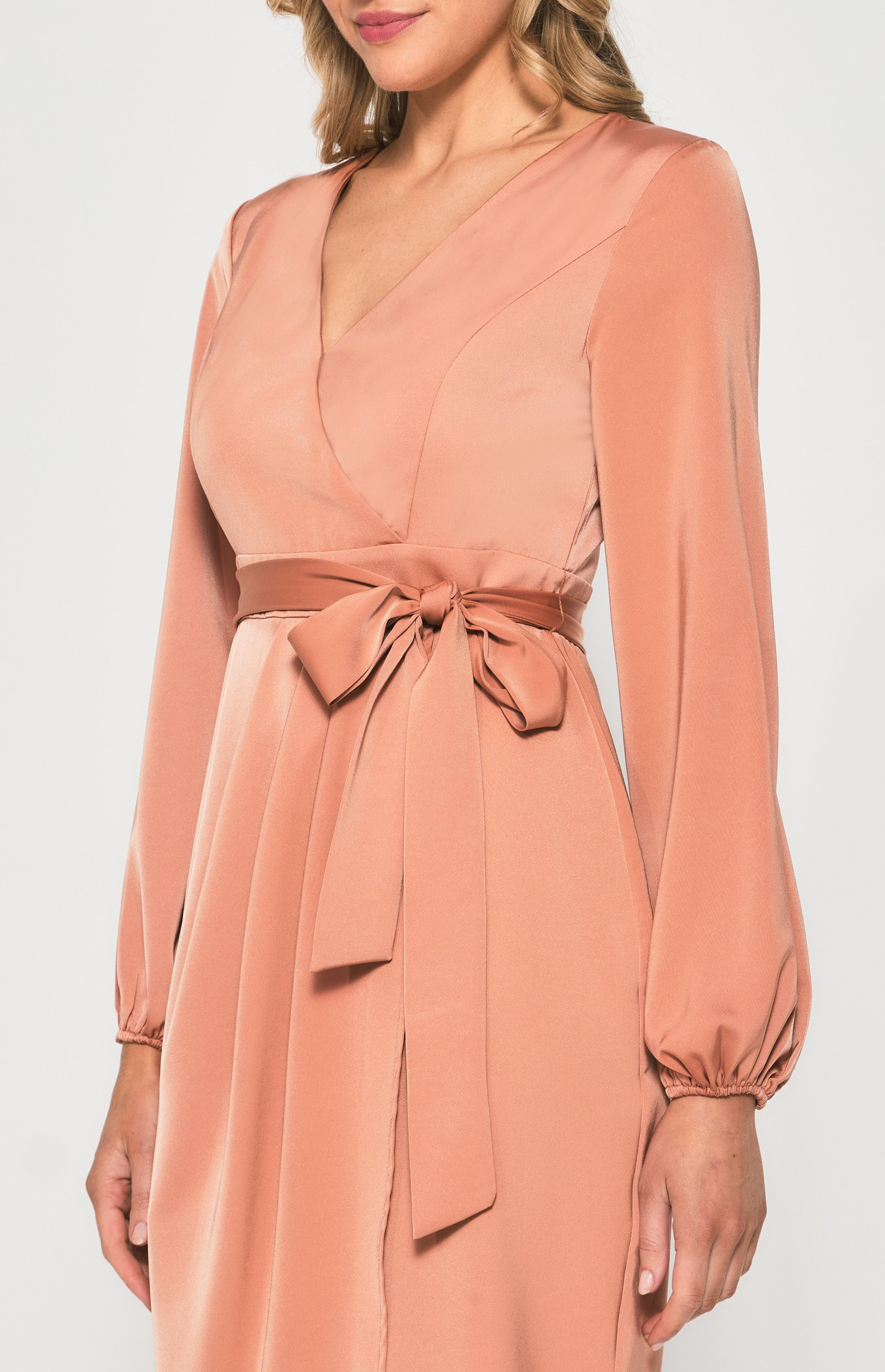 long sleeve tulip hem dress Plus Size Tulip Hem Long Sleeve Dress