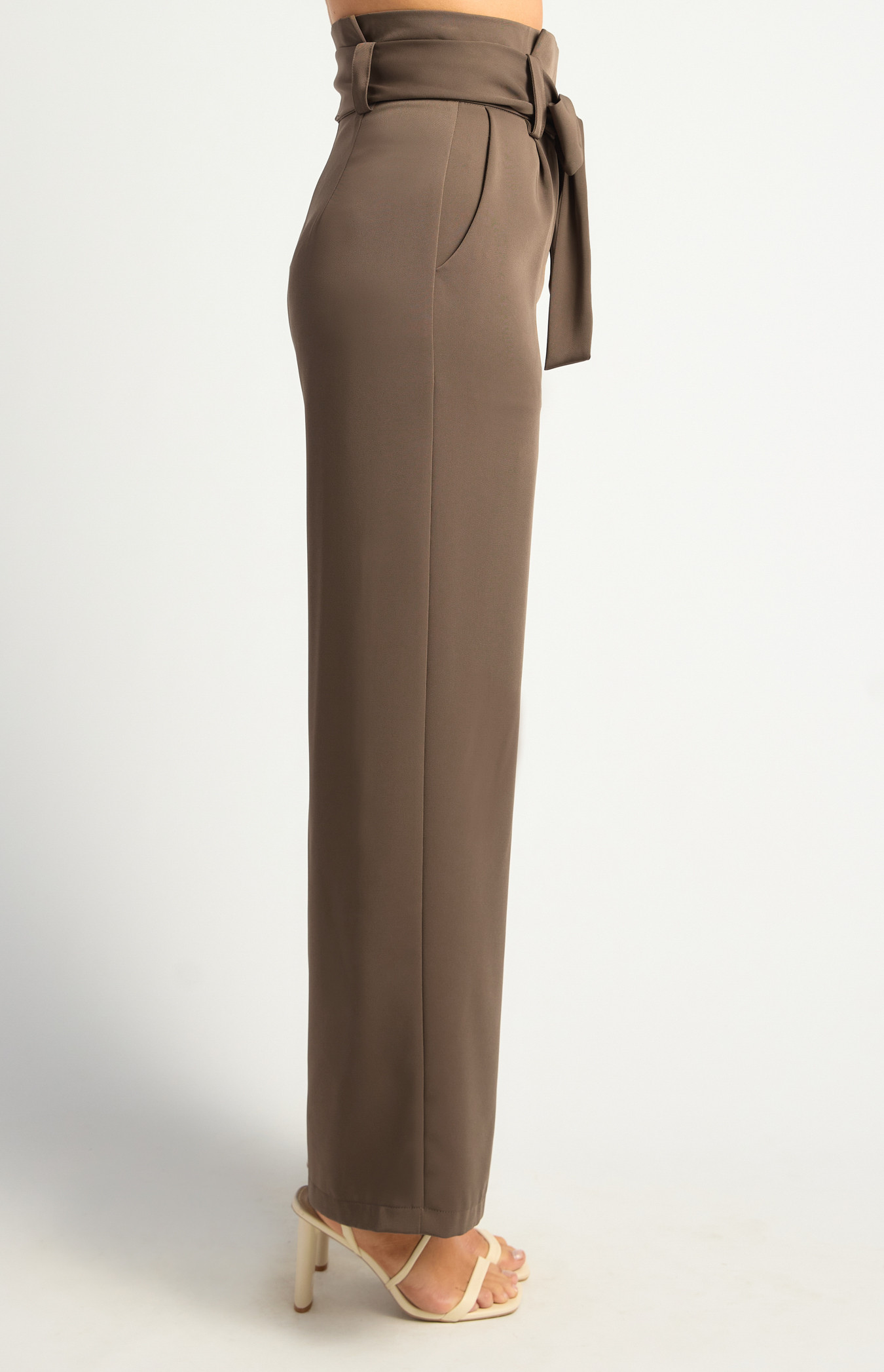 Paper Bag Waist Wide Leg Pants (SPA328B) | Style State Paper Bag Waist Wide Leg Pants (SPA328B) | Style State