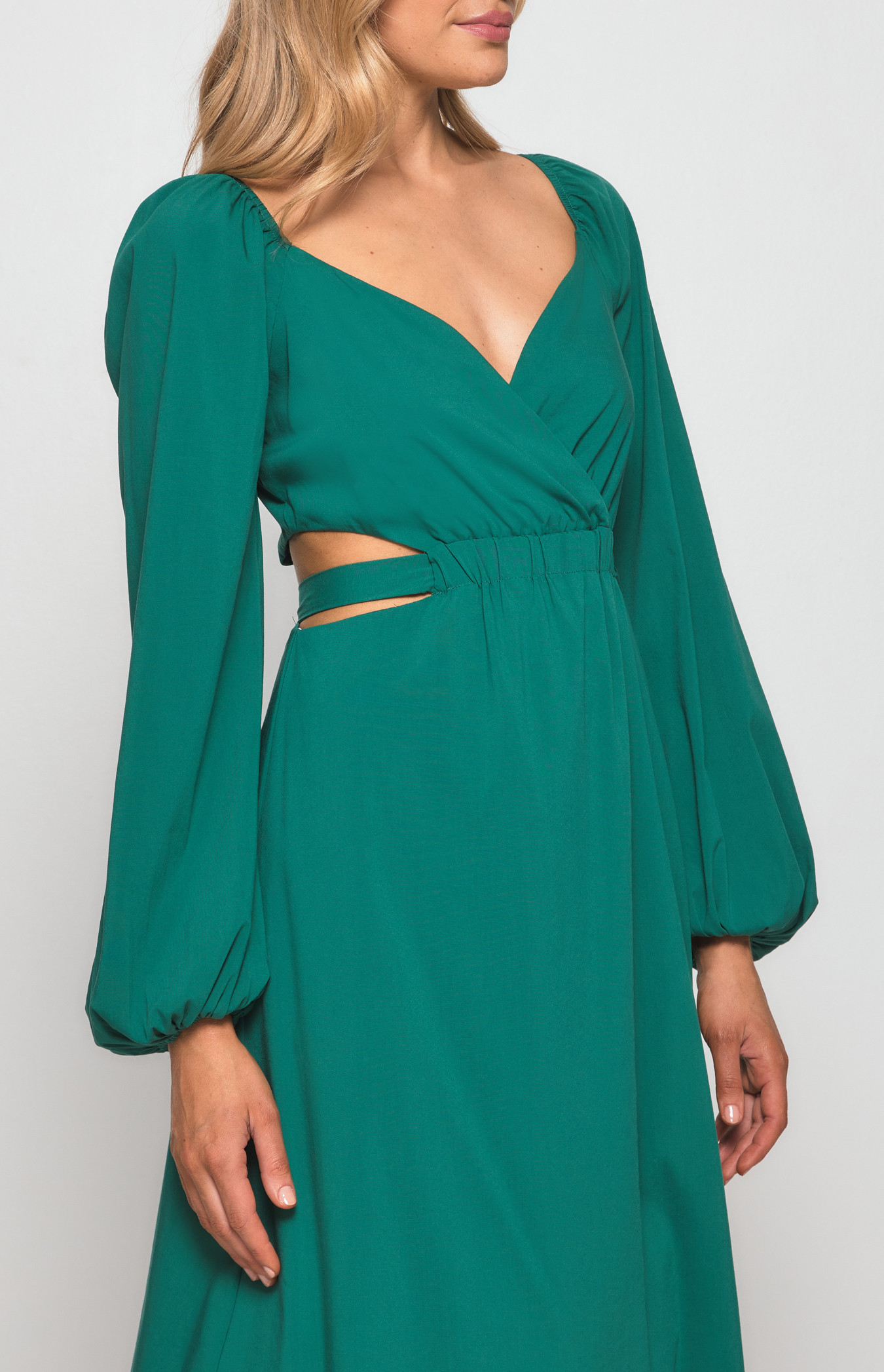 white christmas dresses Echo cut out dress – Line & Dot main image 0