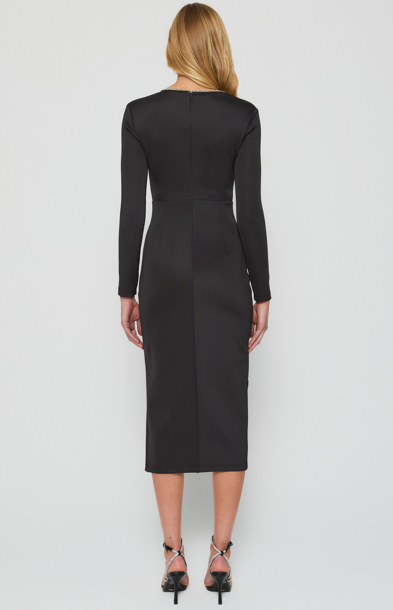 dress bodycon women True To Me Black Bodycon Midi Dress main image 0