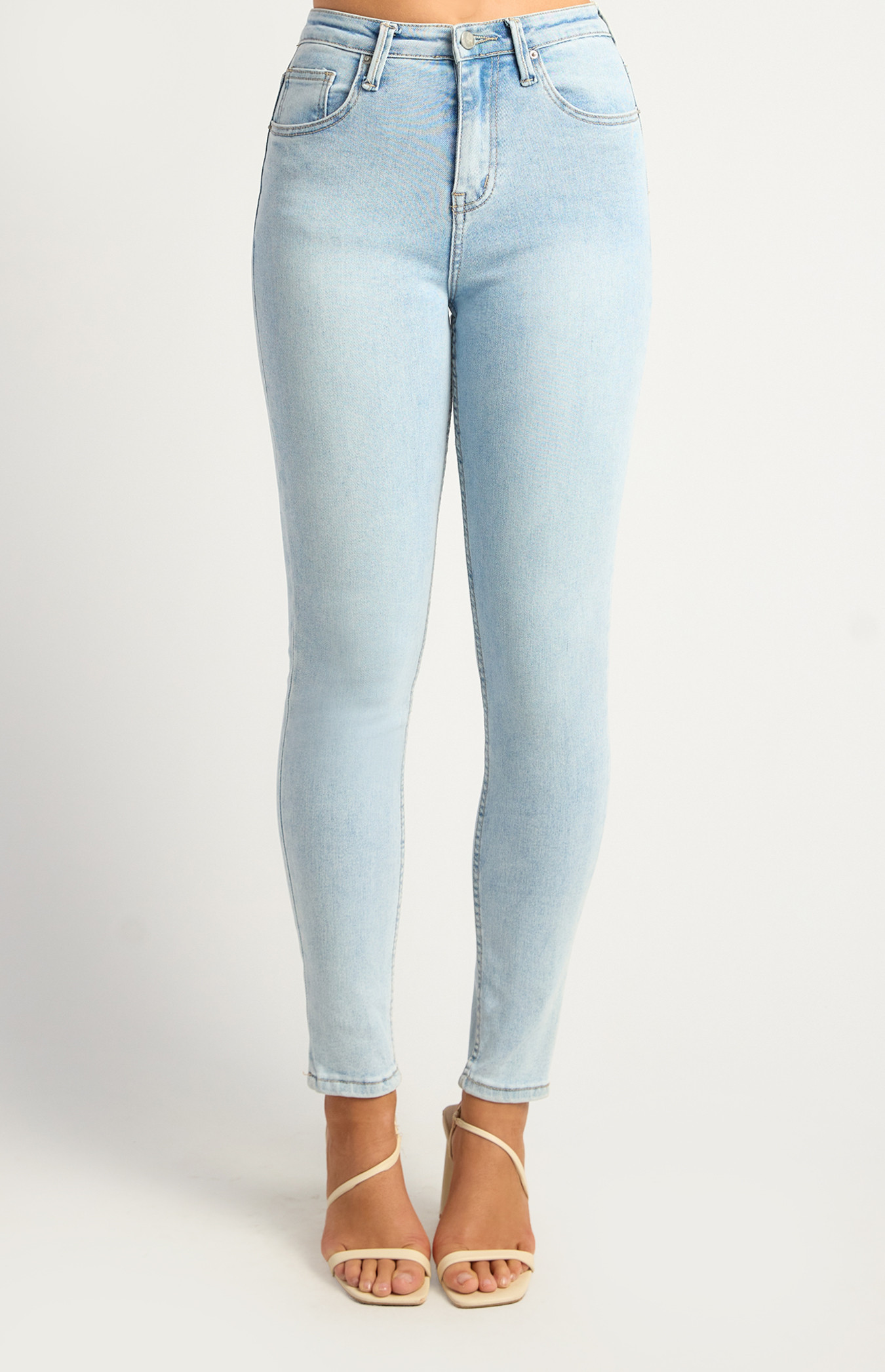 High Waisted Skinny Jeans (SDM148)