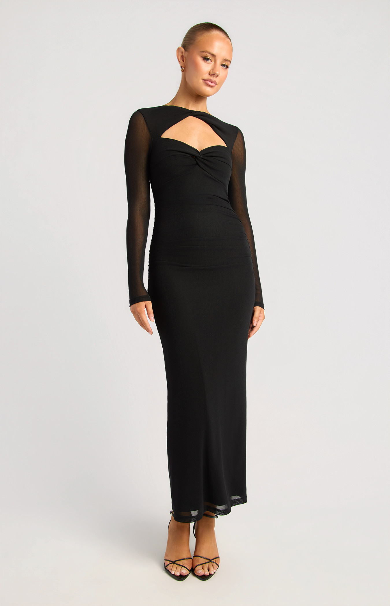 alc renzo pleated halter dress A.L.C. Renzo II Pleated Halter Dress – DGFOutlet main image 0