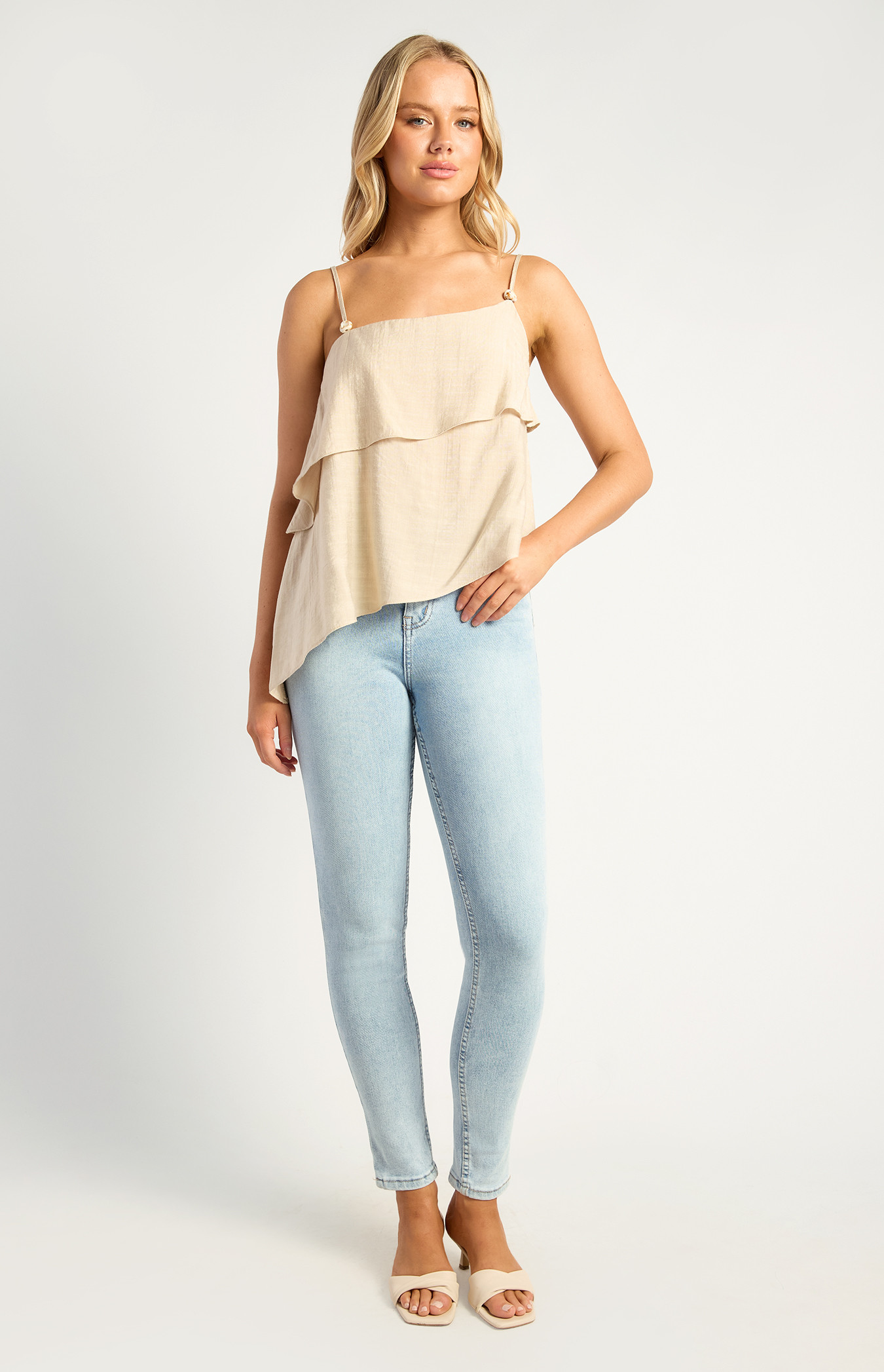 High Waisted Skinny Jeans (SDM148)
