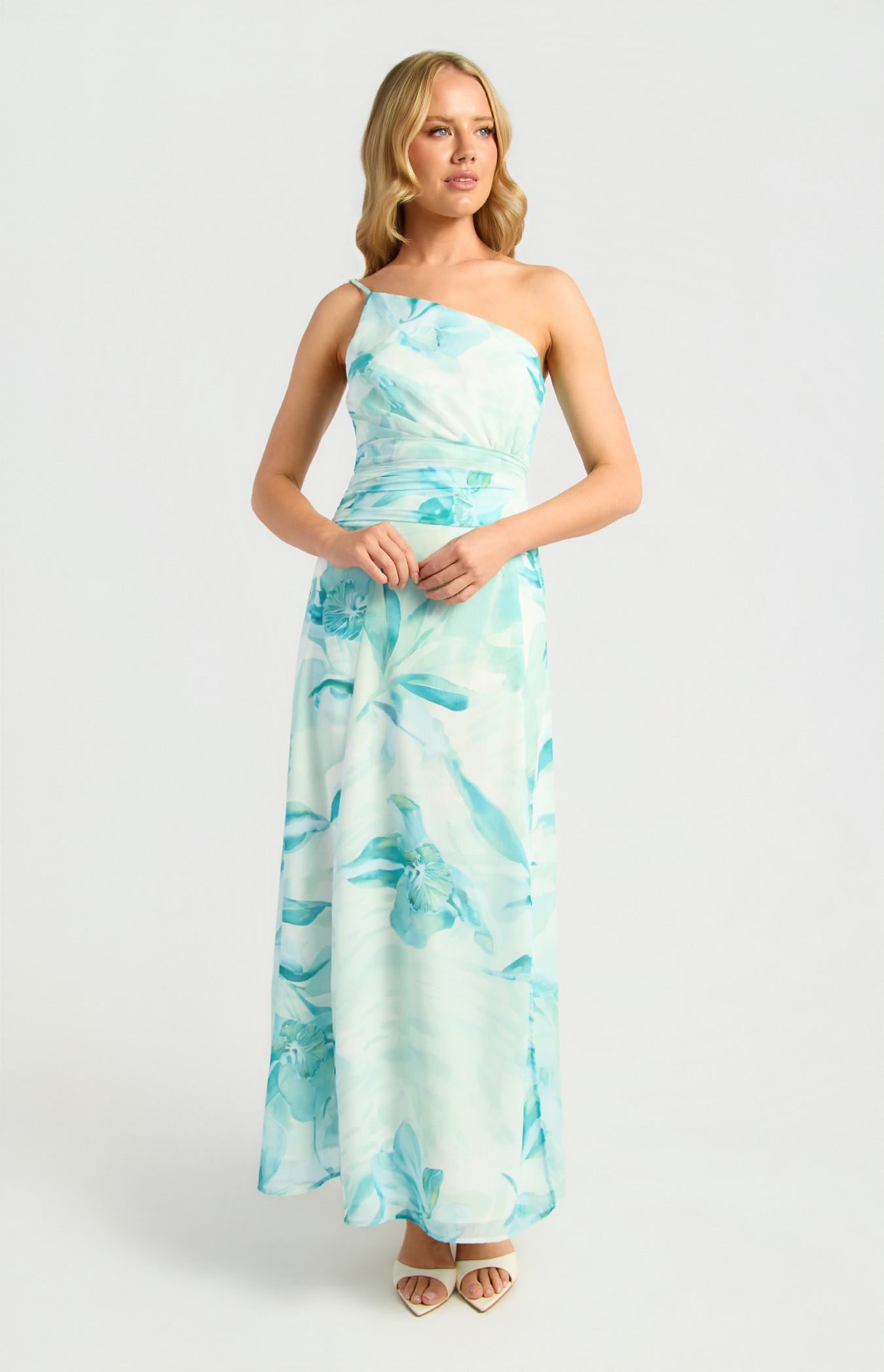 Tigerlily Floral One Shoulder Dress (SDR2005A)