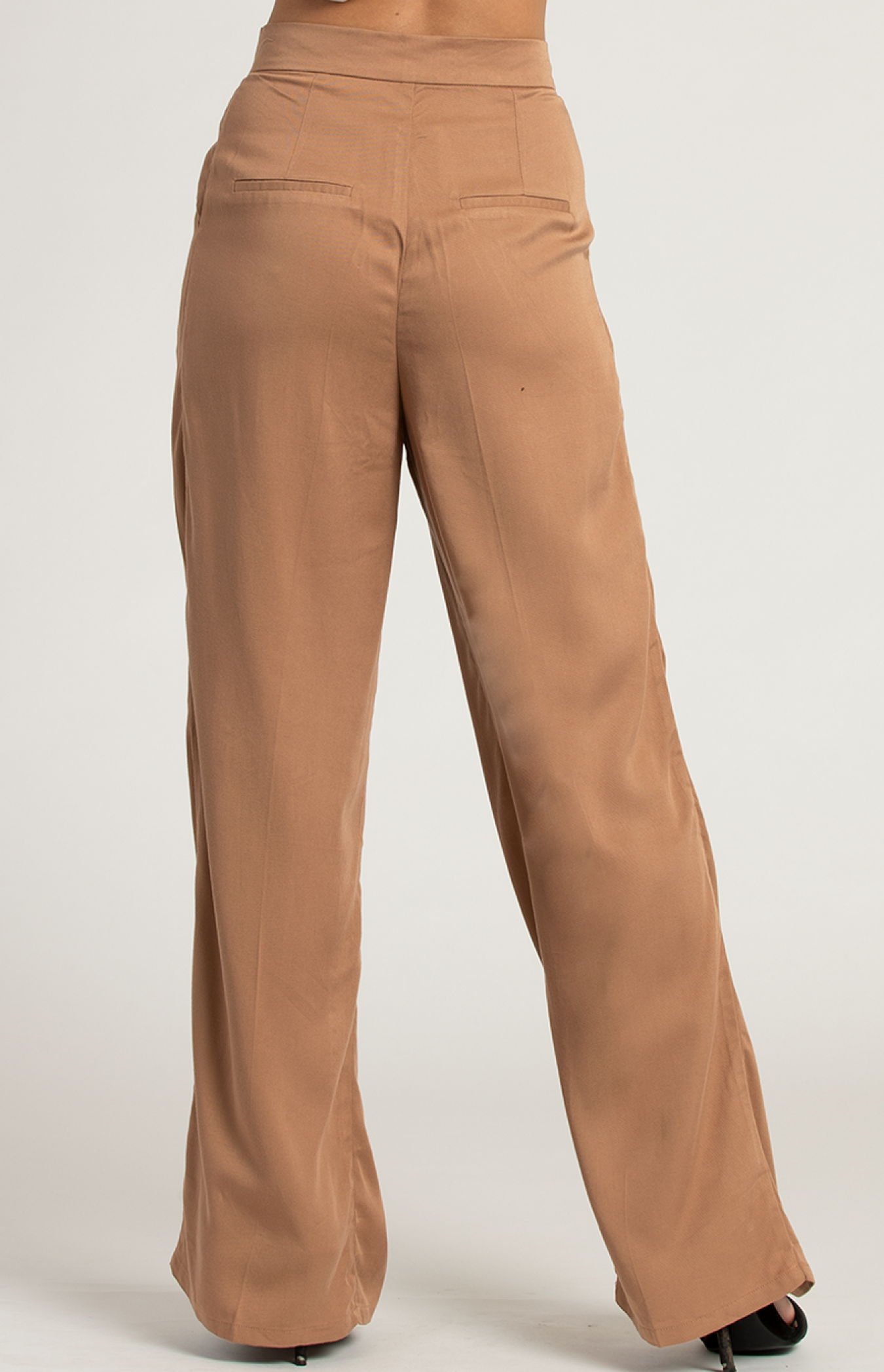 High Waist Wide Leg Pants (SPA332A 