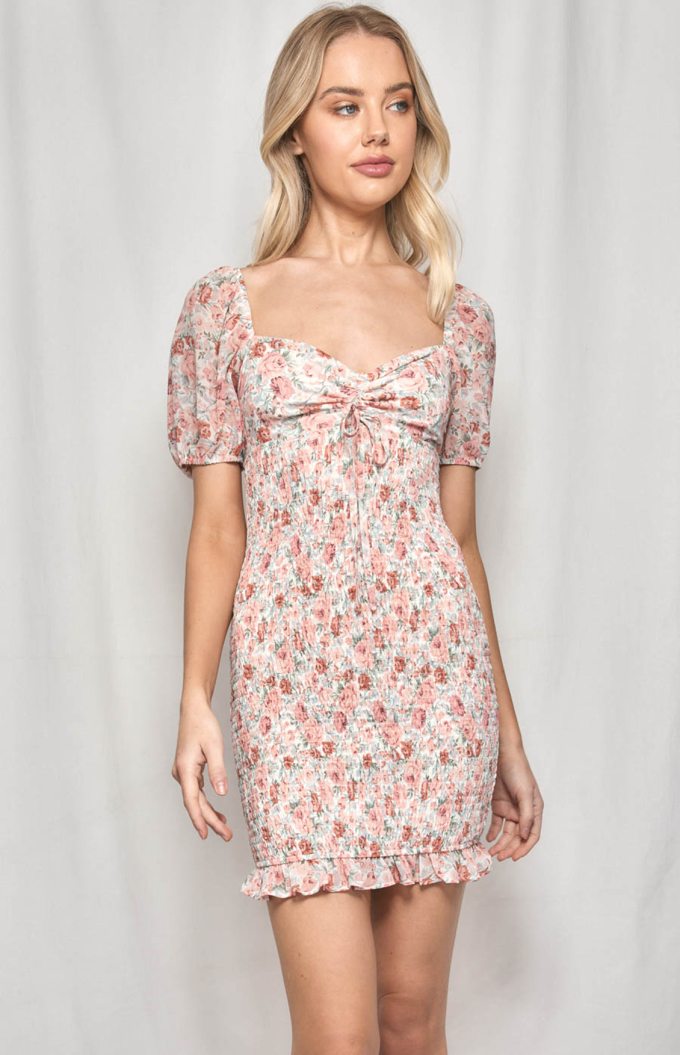 Bubble Sleeve Dress