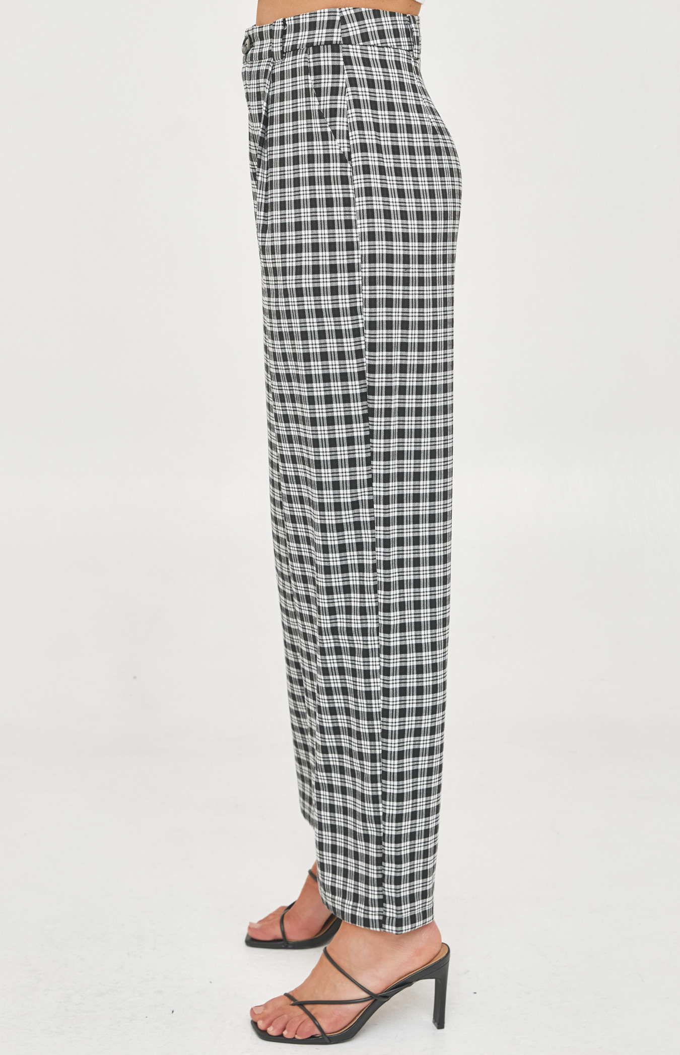 Buy STOP Women's Checked Trousers | Shoppers Stop
