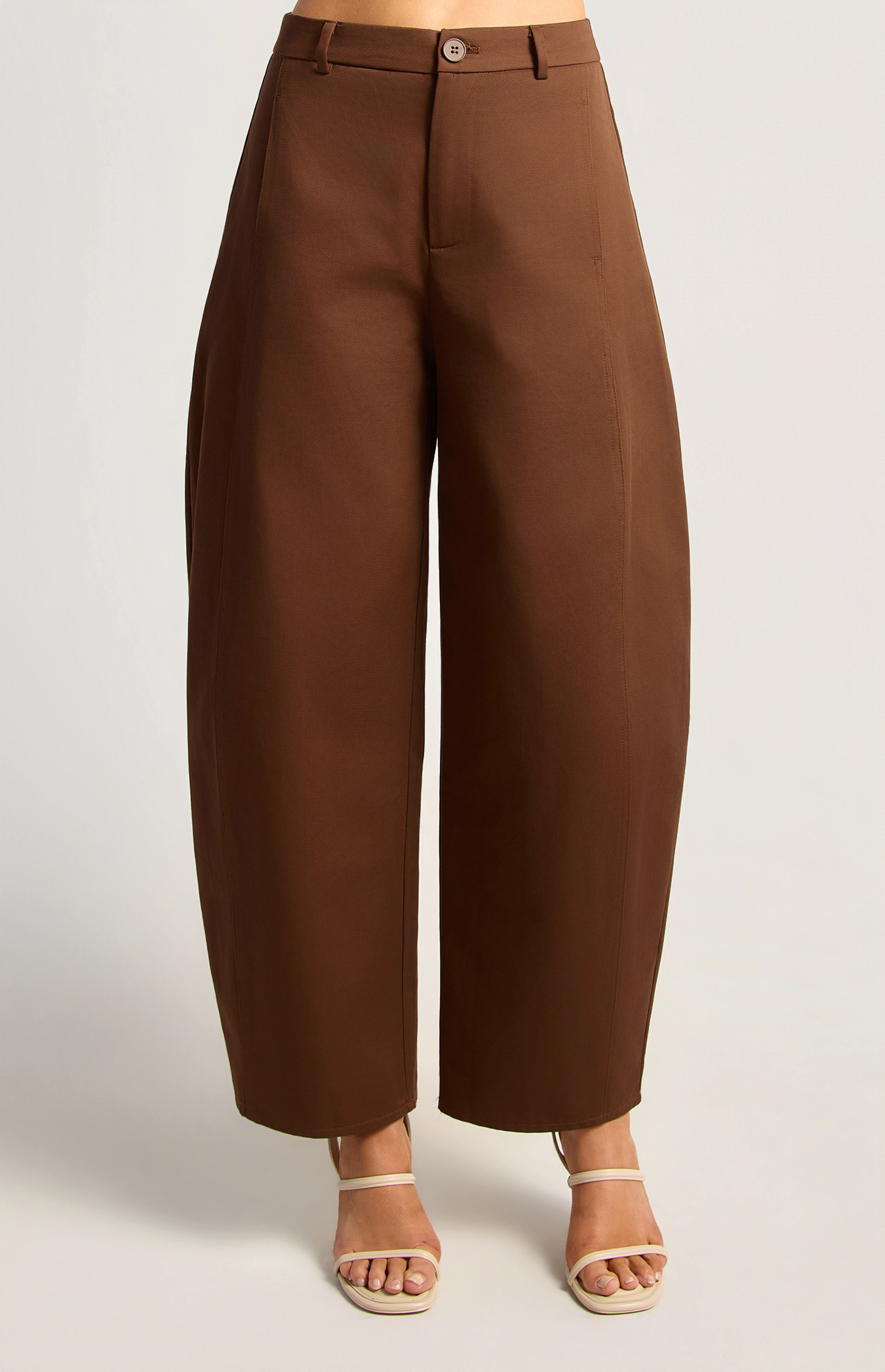 High Waisted Barrel Pants (WPA356B)