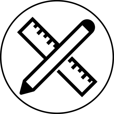 Ruler and Pencil Icon